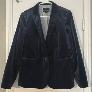J.Crew Parke Blazer in velvet